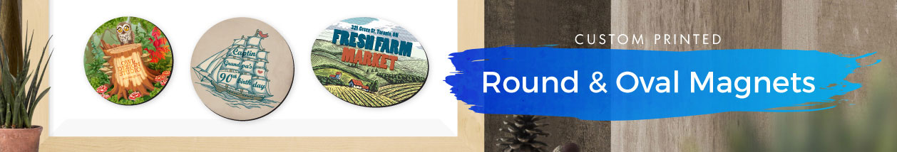 Round & Oval Magnets Round & Oval Magnets