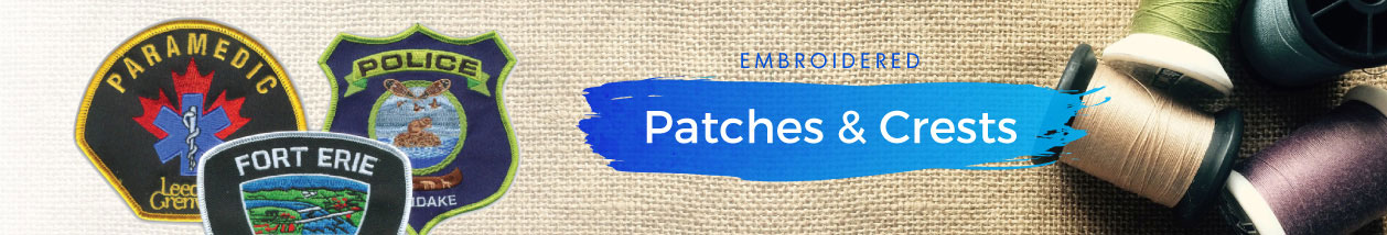 Embroidered Patches & Crests Embroidered Patches & Crests