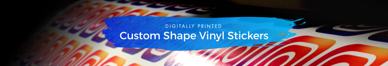 Custom Shape Vinyl Stickers Custom Shape Vinyl Stickers