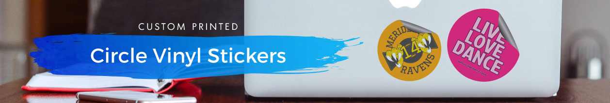 Round Vinyl Stickers Round Vinyl Stickers