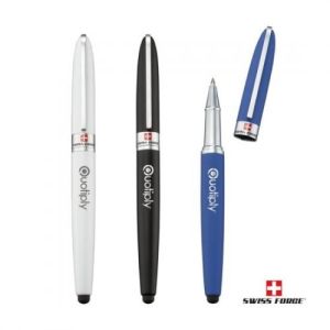 SwissForce® Helius Metal Pen with Stylus